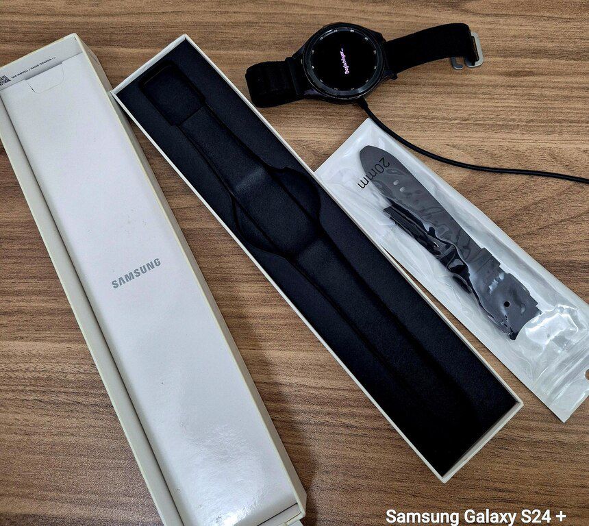 Samsung Galaxy Watch 4 Classic Black 46mm — Ağıllı saatlar və biləkliklər, Bakı (8)