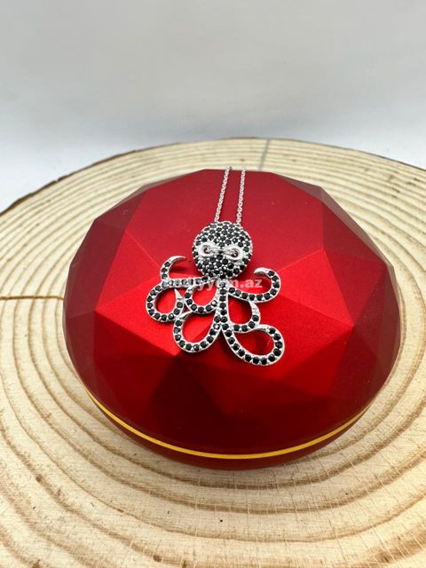Gümüş Boyunbagi №a11 — Necklaces and chains