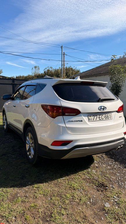 Hyundai Santa Fe, 2.0 L, 2016 il, 186 000 km 77-EC-661 — Avtomobillər, Zaqatala (6)