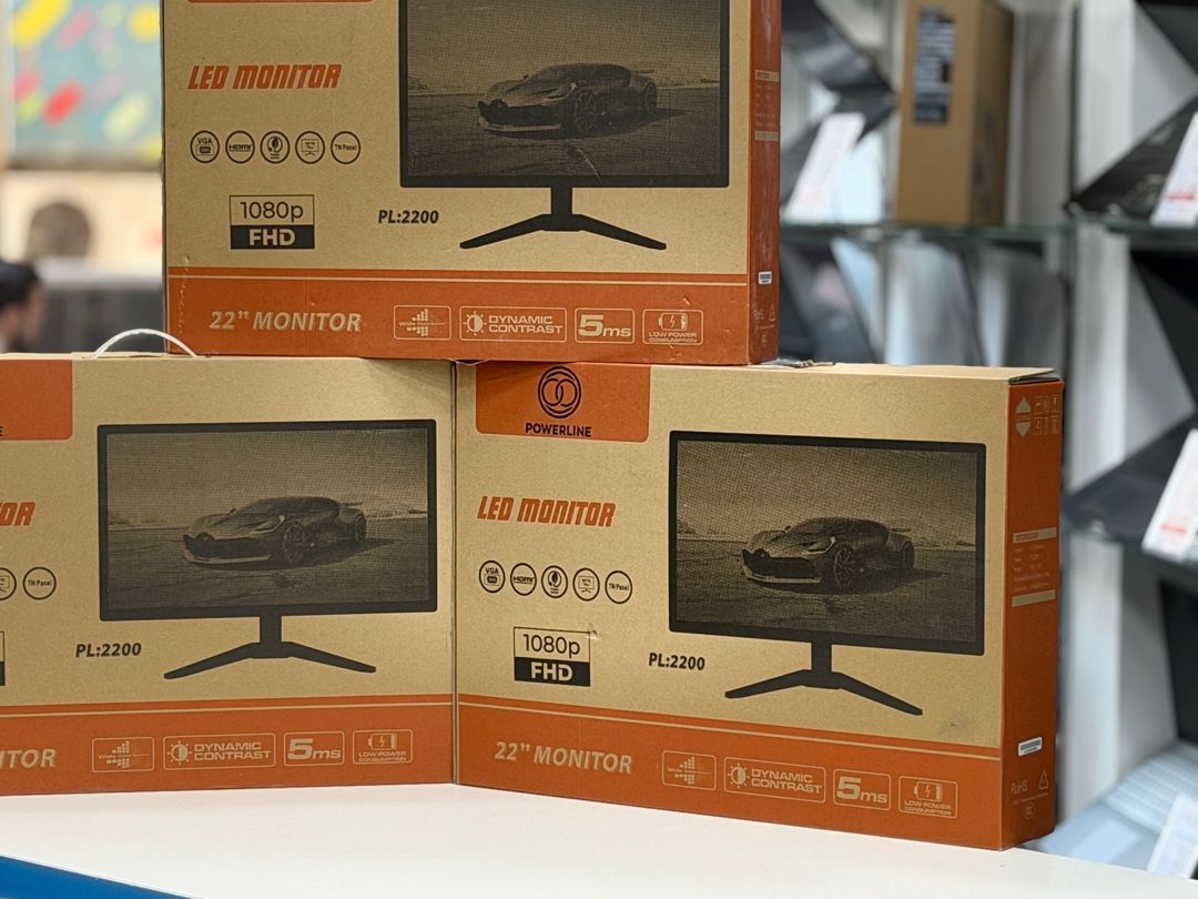 Powerlıne PL:2200 FHD monitor — Kompüterlər və noutbuklar, Bakı (2)