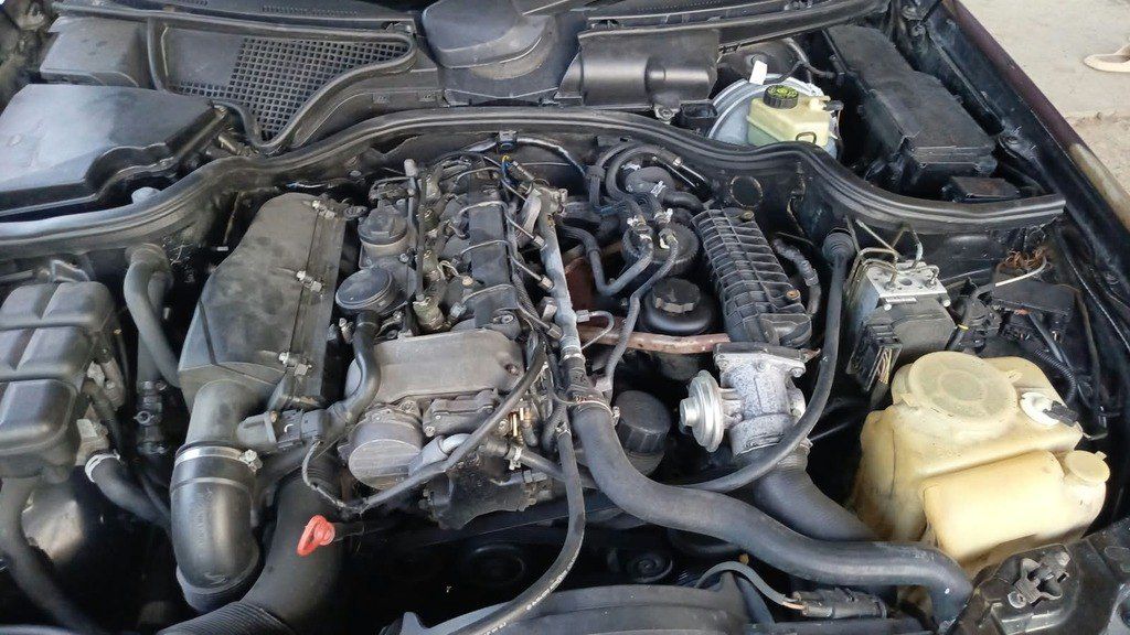 Mercedes E 220, 2.2 L, 2001 il, 480 000 km 99-EE-836 — Avtomobillər, Hacıqabul (6)