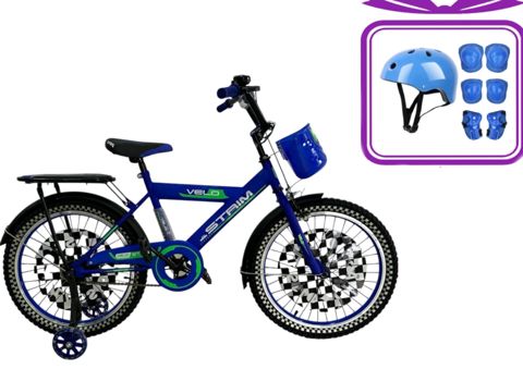 Uşaq velosipedi Strim KZ197KZ20 qoruyucu dəst ilə, 20 göy — Bakı