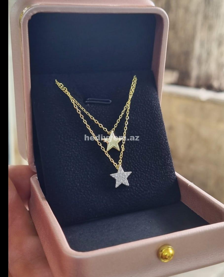 Gumus Sep (925 ayar) №c41 — Qolye və zəncir, Bakı