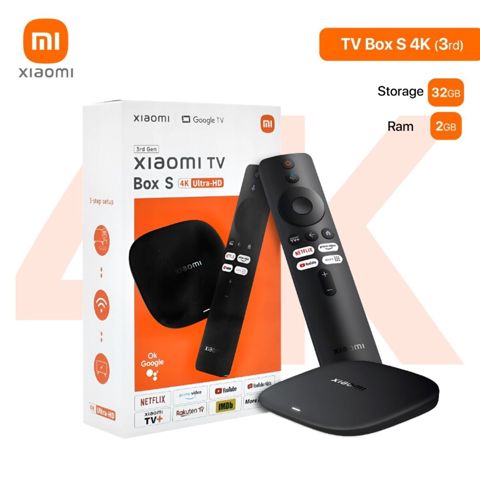 Xiaomi Mi box S Gen 3 Europa Global 32GB — Bakı