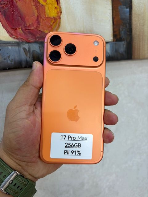 Apple iPhone 17 Pro Max Cosmic Orange 256GB/12GB — Bakı