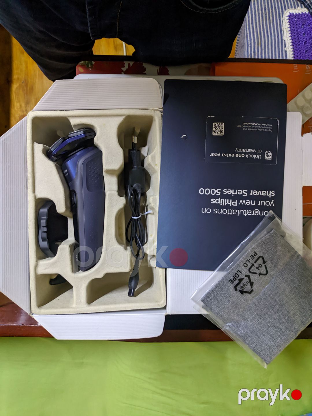 Philips Shaver S5000 elektrik tıraş maşını — Usturalar, trimmerler və epilyatorlar, Bakı (6)