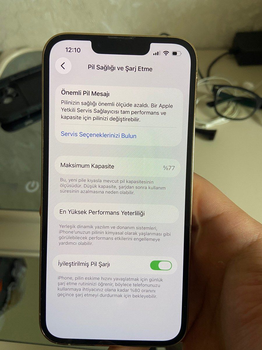Apple iPhone 13 Pro Gold 256GB/6GB — Smartfonlar, Bakı (6)