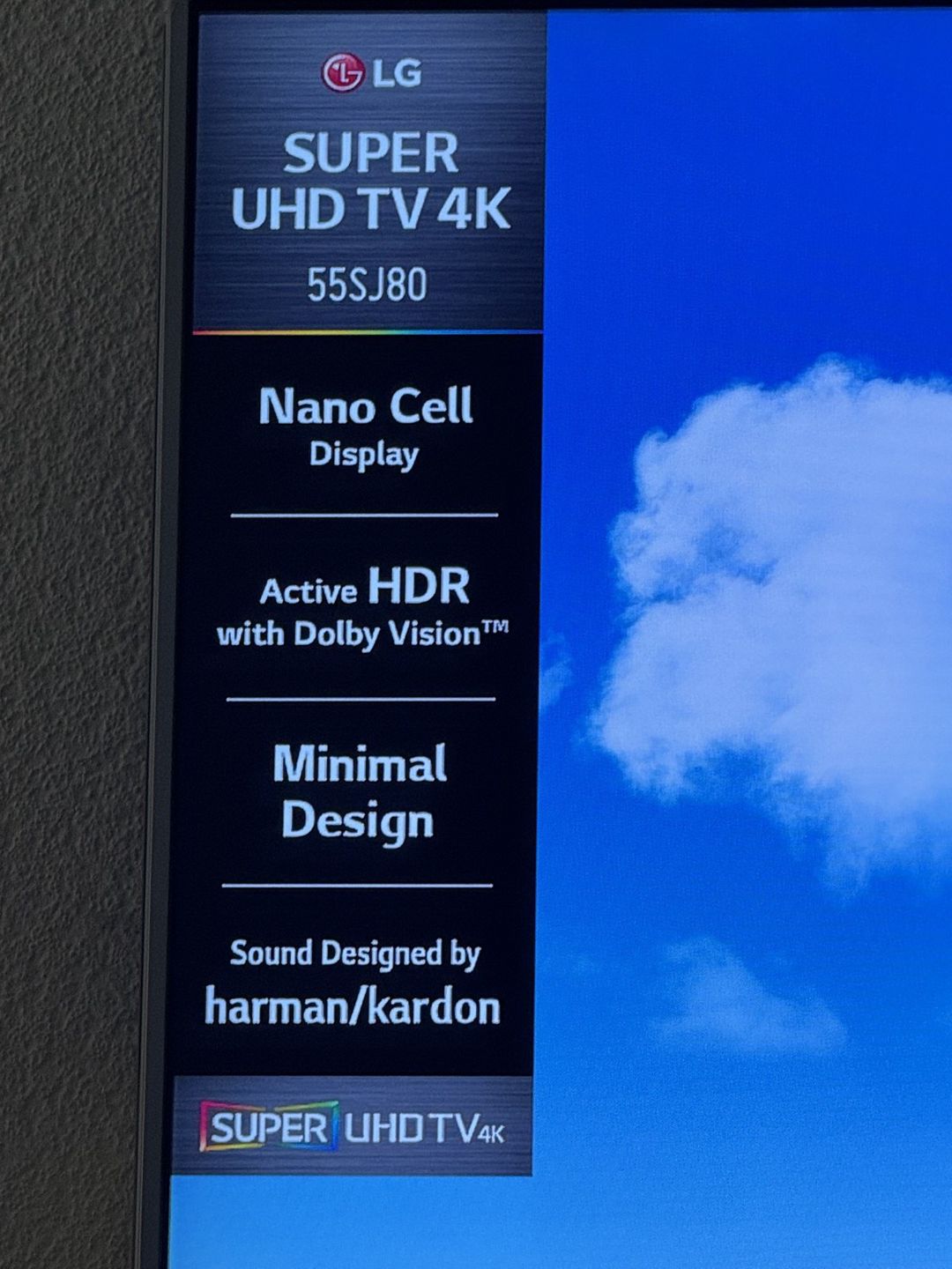 Televizor LG Nano Cell Harman Kardon — TV və Video, Bakı (3)