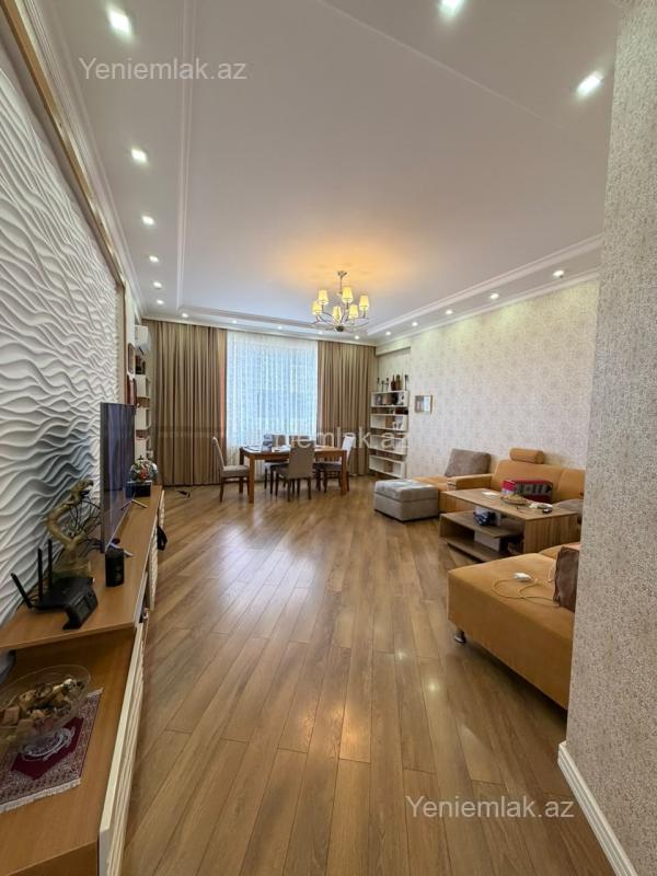 Satılır 3 otaqlı Bina evi menzil (Yeni tikili), 120 m², Nərimanov rayonu — Mənzil, Bakı (2)
