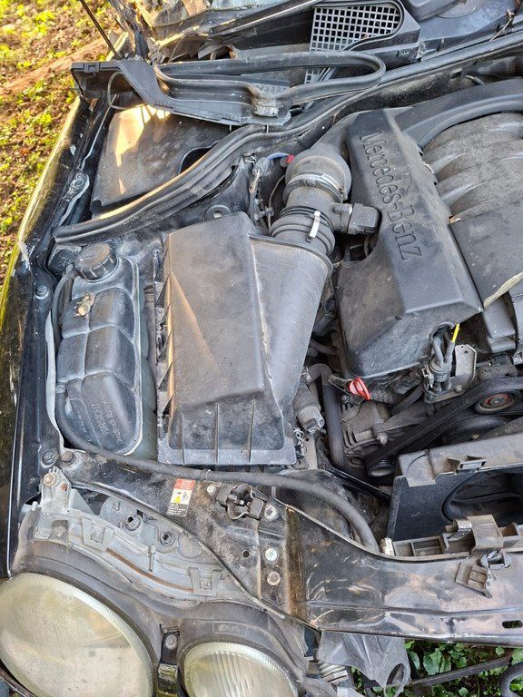 Mercedes E 280, 2.8 L, 1999 il, 450 000 km 10-VD-335 — Avtomobillər, Zaqatala (8)