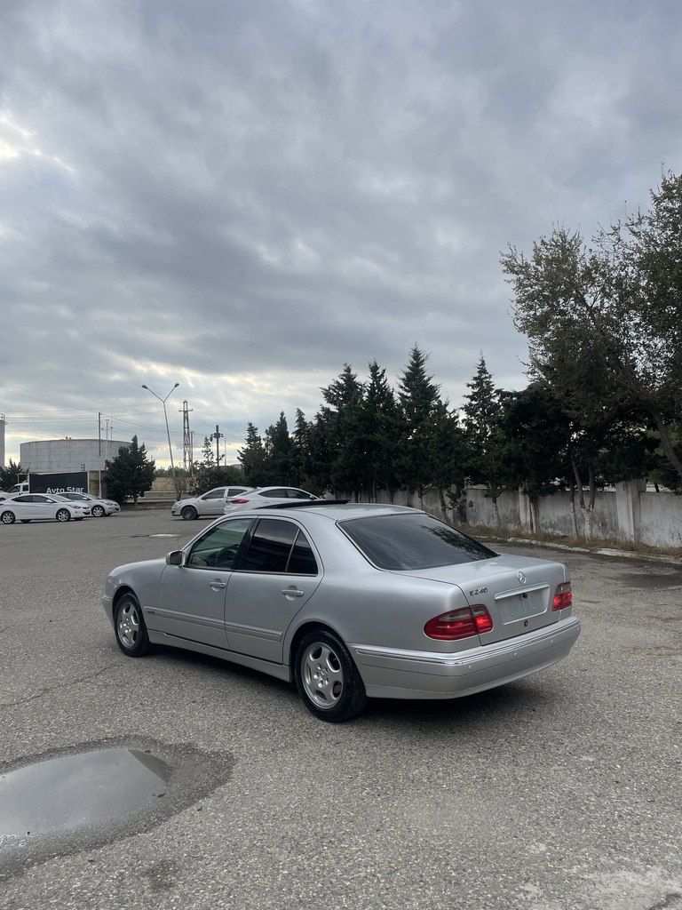 Mercedes E 240, 2.4 L, 1999 il, 410 000 km — Avtomobillər, Bakı (8)