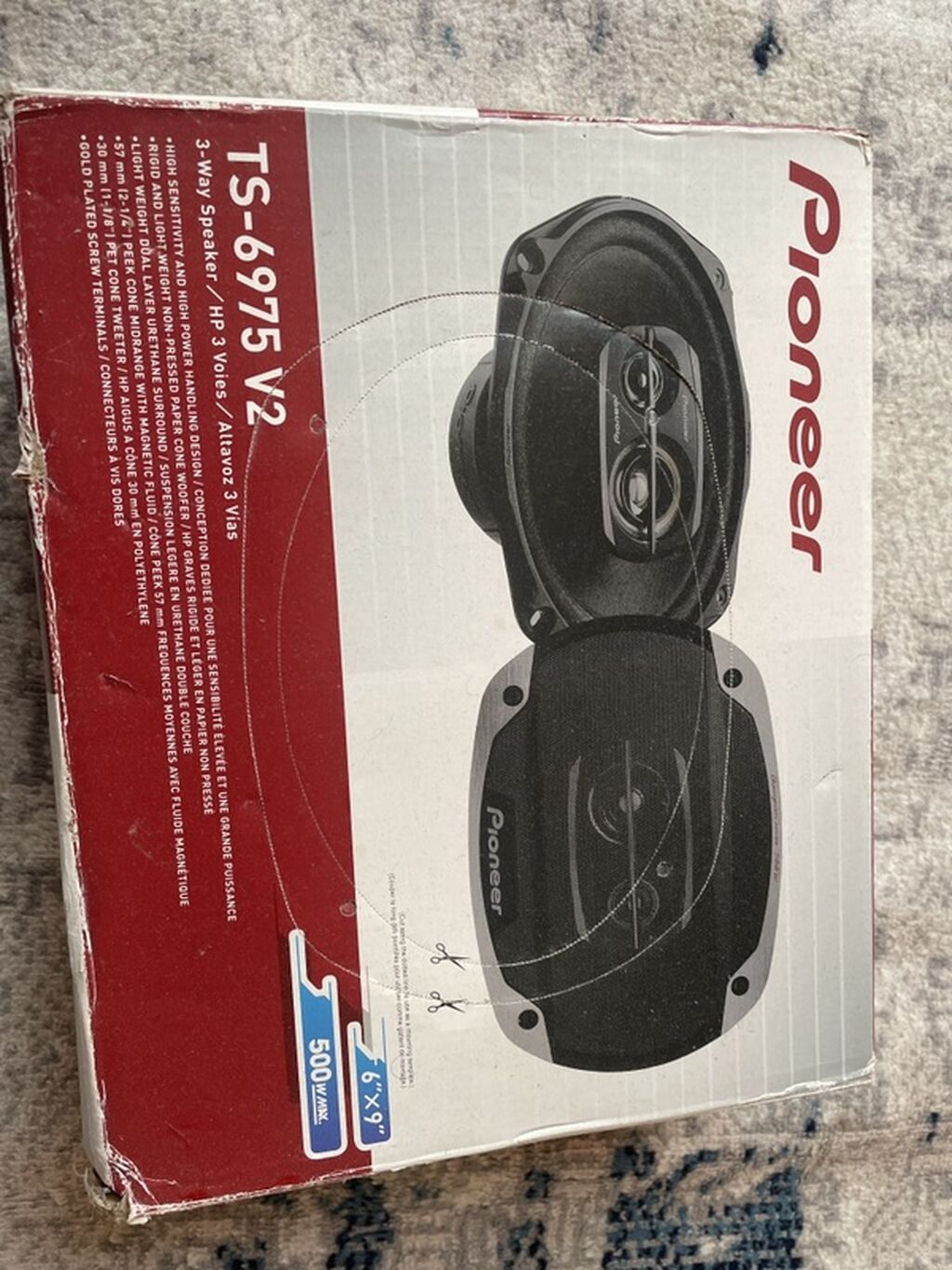 Pioneer TS-6975 V2 avtomobil akustikası - Tip: 6" x 9" koaksial — Avtomobil akustikası, Digah (2)