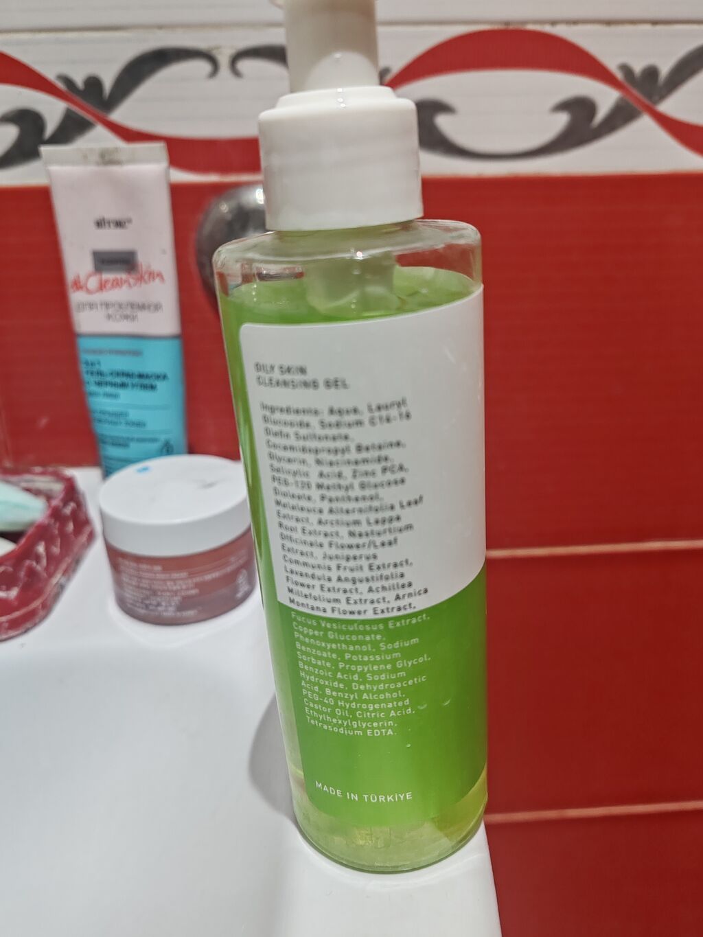 Mia Klinika Oily Skin Cleansing Gel – yağlı dəri üçün təmizləyici gel — Üz qayığı, Bakı (3)