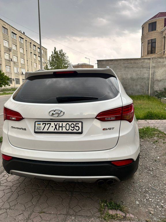 Hyundai Santa Fe, 2.0 L, 2015 il, 262 000 km 77-XH-095 — Avtomobillər, Gəncə (2)
