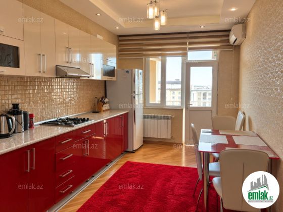 İcarəyə verilir 3 otaqlı 160 m² yeni tikili Nəriman Nərimanov m — Mənzil (3)