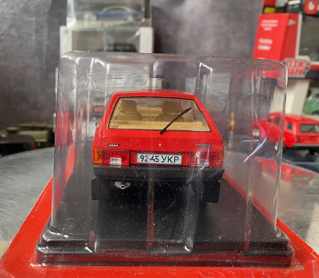 Коллекционная модель VAZ-2108 Samara Red 1988 — Kolleksiyalar, Bakı (9)