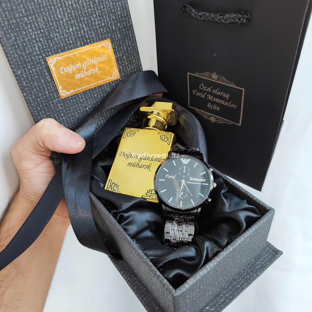 Yazı ilə Ətir Qablaşma (Sifarişlə) №k57 — Ətir, Bakı
