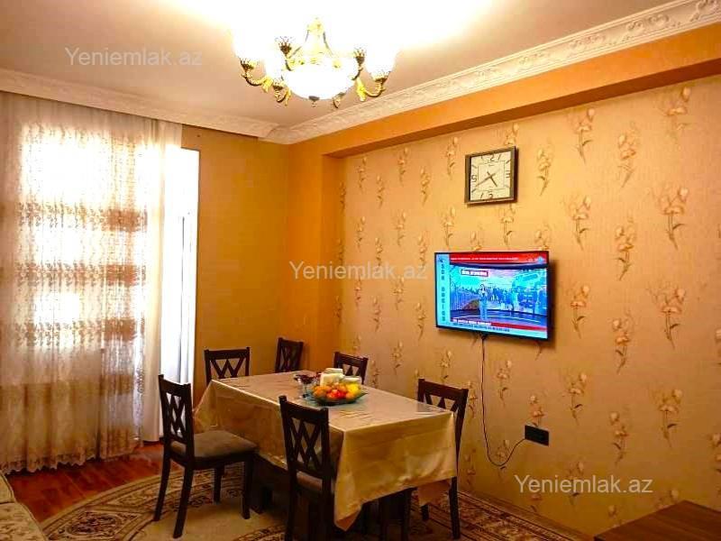 Kirayə 3 otaqlı Bina evi menzil (Yeni tikili), 100 m², Nizami rayonu — Mənzil, Bakı (2)