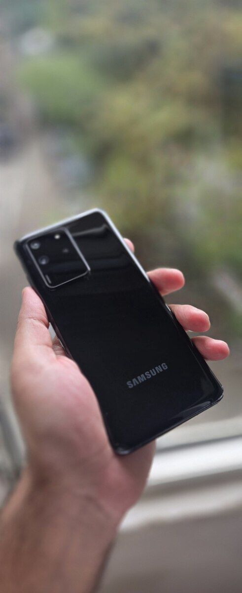 Samsung Galaxy S20 Ultra 5G Cosmic Black 128GB/12GB — Smartfonlar, Bakı
