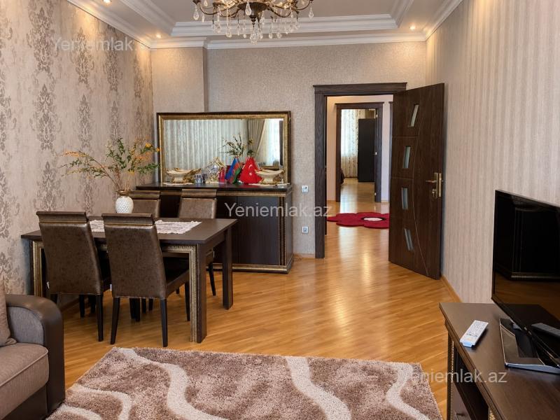 Kirayə 3 otaqlı Bina evi menzil (Yeni tikili), 160 m², Nərimanov rayonu — Mənzil, Bakı (2)