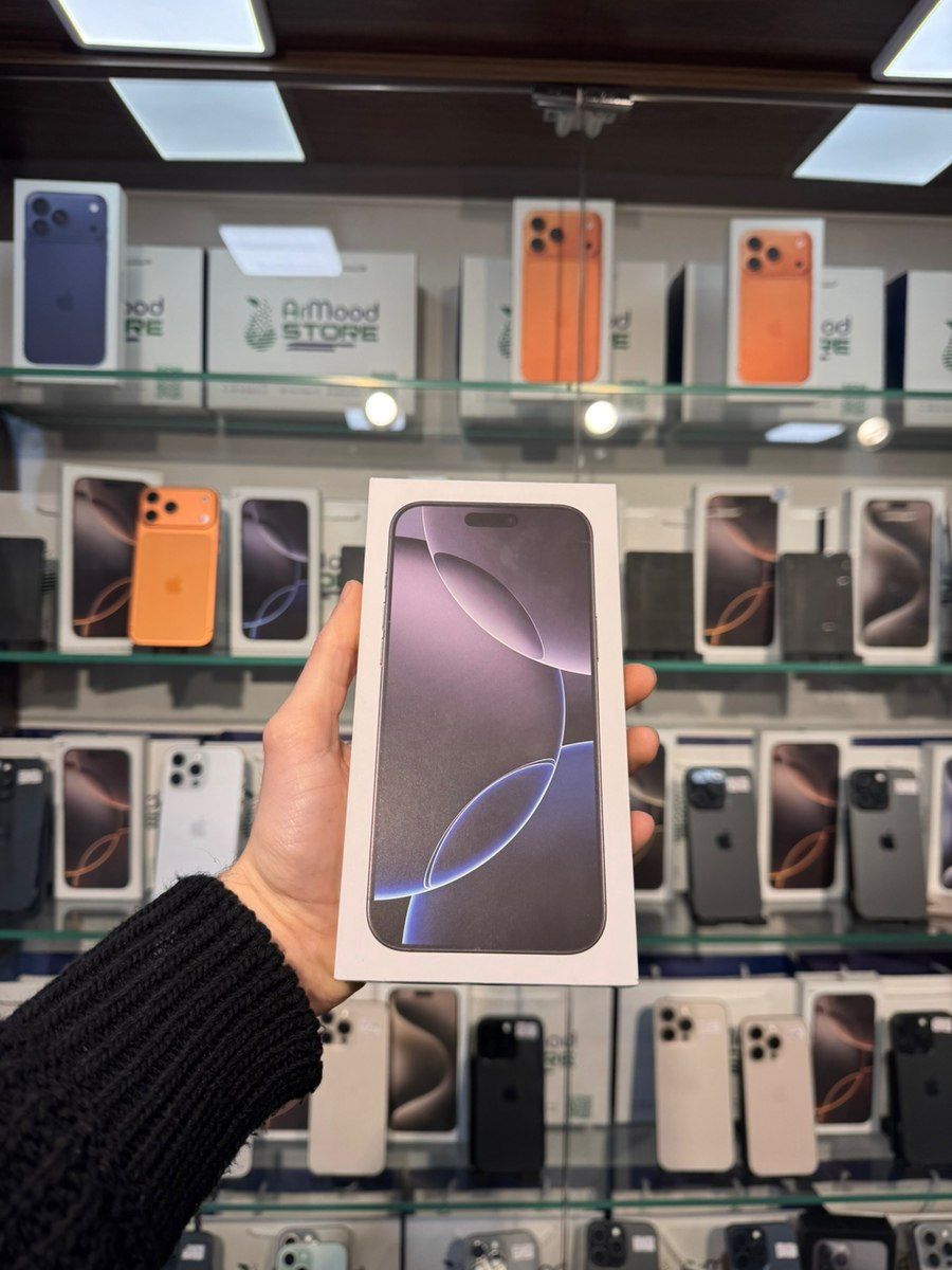Apple iPhone 16 Pro Max Black Titanium 256GB/8GB — Smartfonlar, Bakı