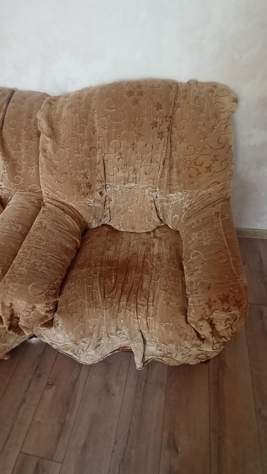 Mebel dəsti – yumşaq oturma dəsti - Tərkib: 1 ədəd geniş divan və 2 — Yumşaq mobilya dəstləri, Bakı (2)