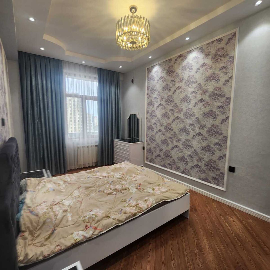 İcarəyə verilir 2 otaqlı yeni tikili 95 m² — Mənzil, Bakı (6)