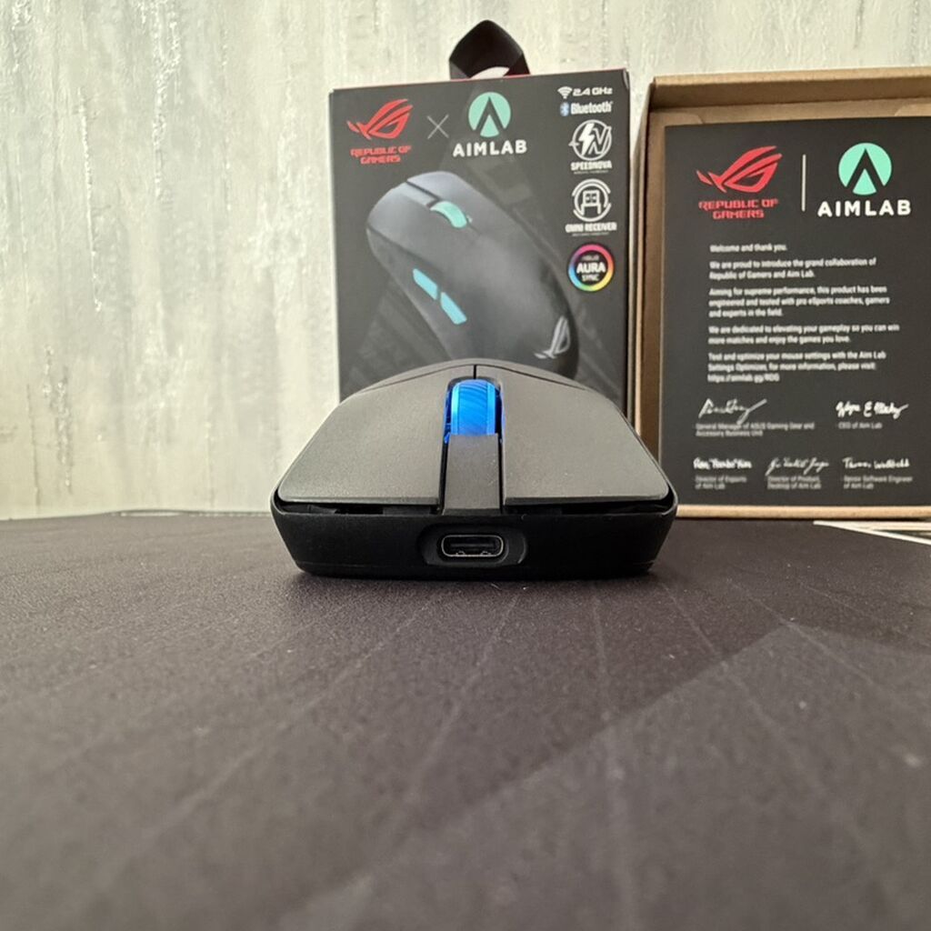 Ölkədə tapılmayan premium model original ASUS maus və maus altlığı — Klaviaturalar və siçanlar, Bakı (3)