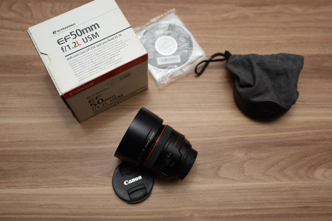 Linza Canon EF 50mm F1.2 L USM — Foto və video texnikası, Bakı (4)