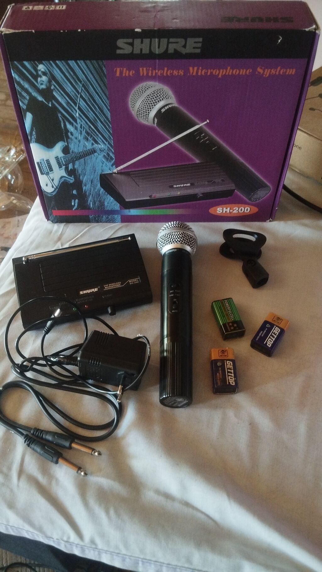 Shure SH-200 Wireless Microphone System Səhnə, təqdimat və karaoke — Mikrafonlar, Sumqayıt (2)