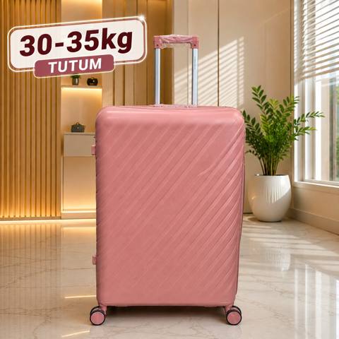 Çamadan, Çəhrayı, Plastik, ölçü 3XL — Çemodanlar