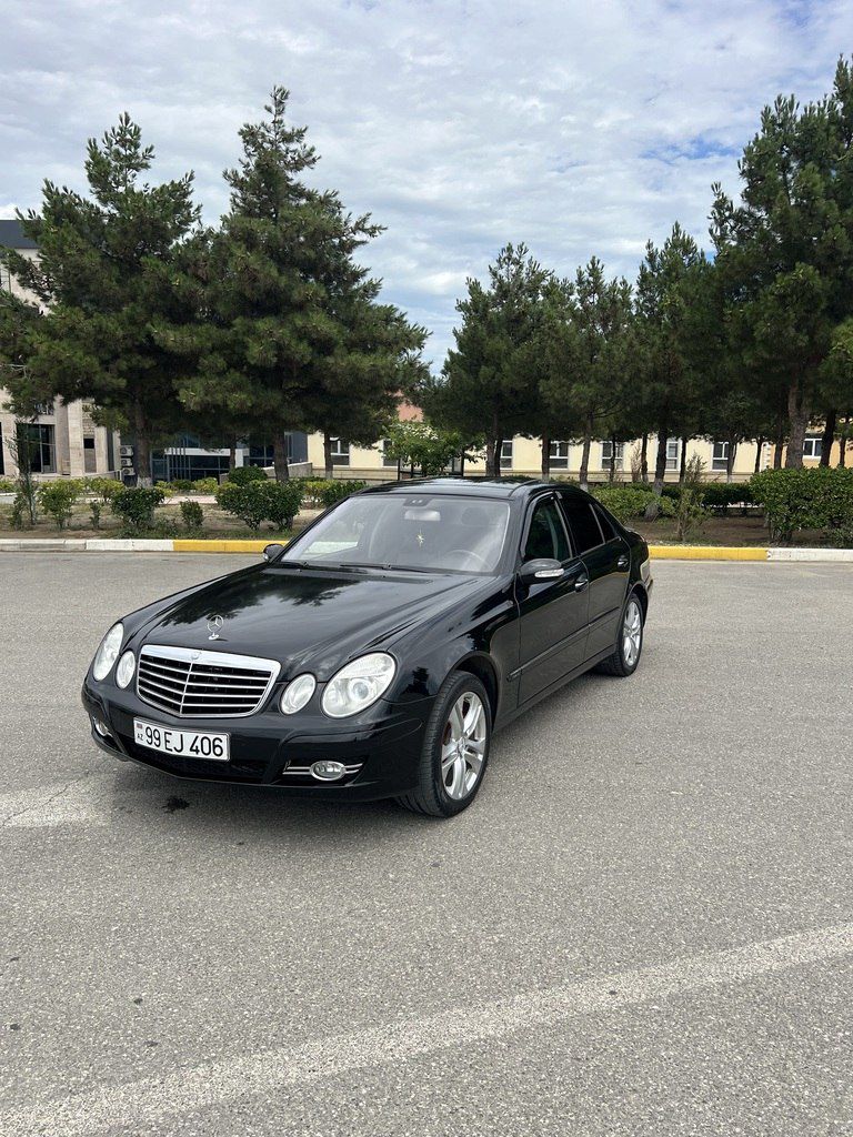Mercedes E 220, 2.2 L, 2003 il, 480 000 km 99-EJ-406 — Avtomobillər, Bakı (2)
