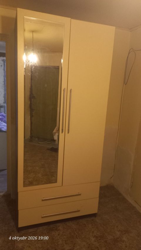 Model: 2 qapılı əsas şkaf və ayrıca tək qapılı dar modul - Rəng və — Asef