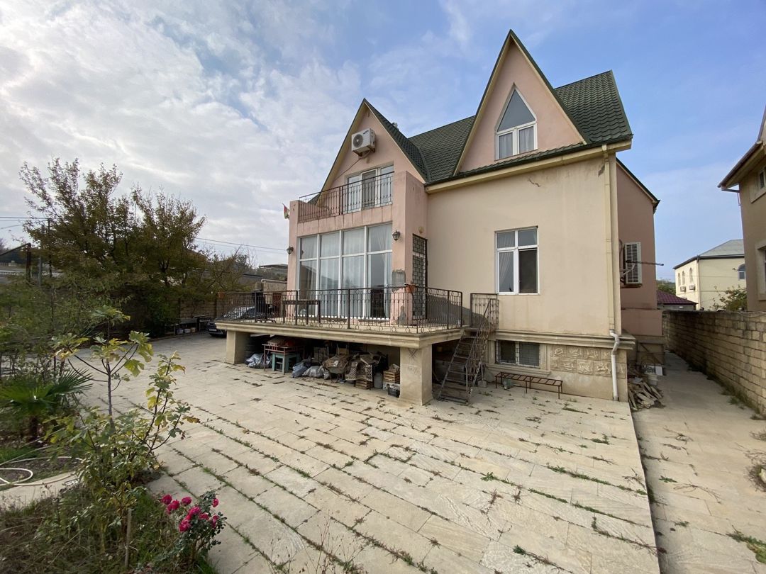 Satılır 6 otaqlı həyət evi/bağ evi 300 m² — Ev, villa, Bakı (5)