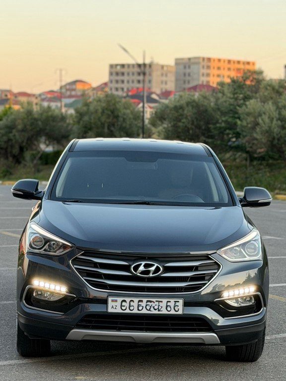 Hyundai Santa Fe, 2.0 L, 2015 il, 228 000 km — Avtomobillər, Bakı (7)