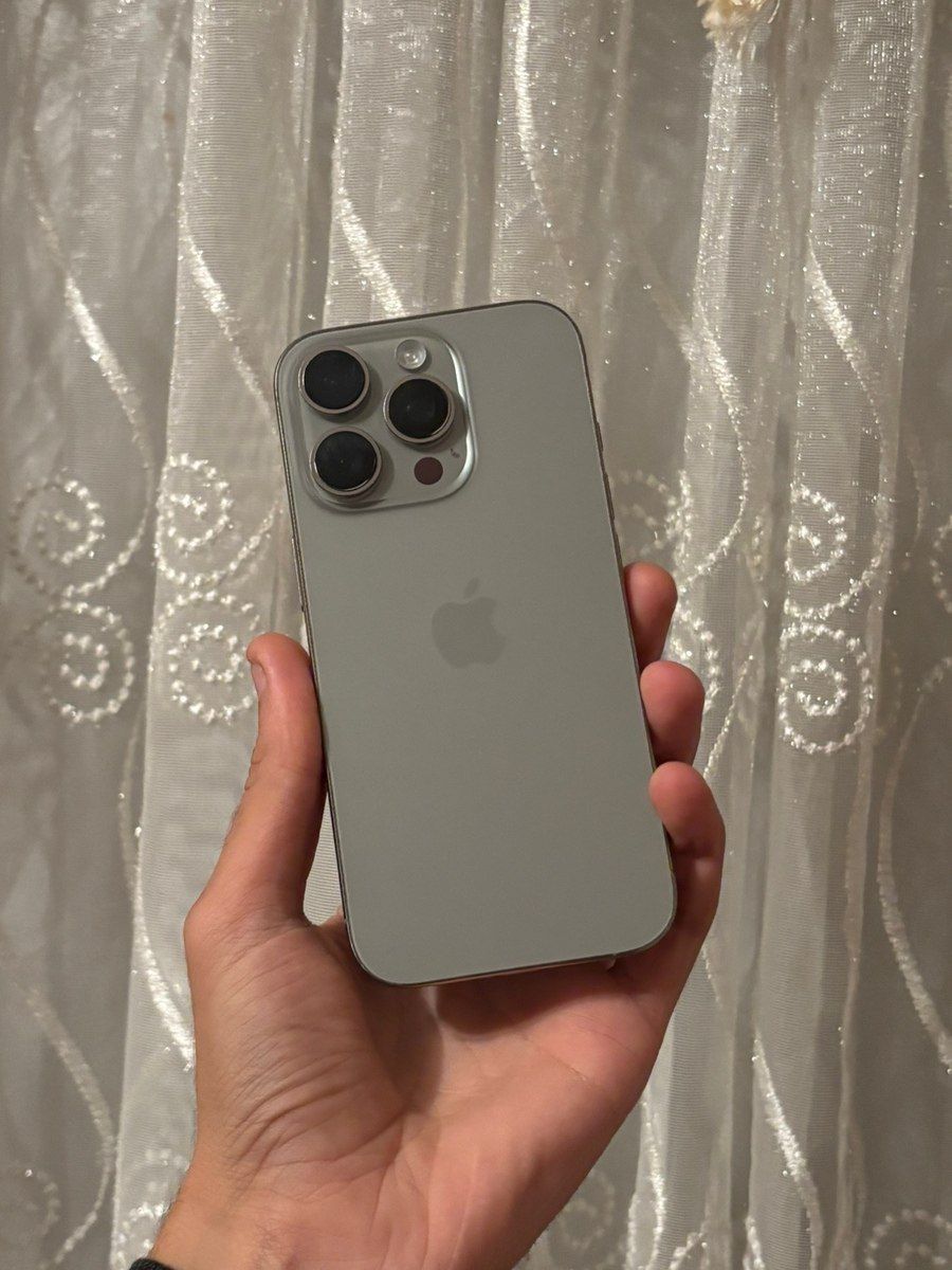 Apple iPhone 16 Pro Natural Titanium 128GB/8GB — Smartfonlar, Bakı