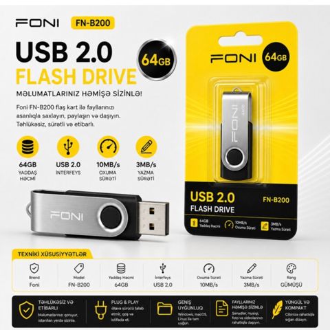 Foni 64GB — Bakı