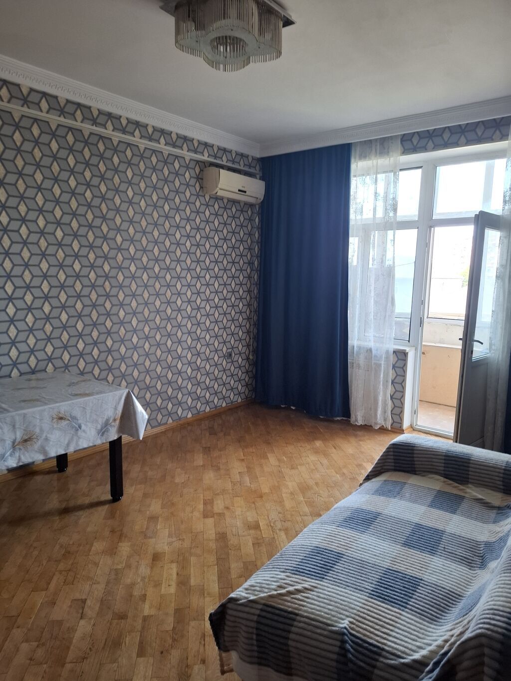 2 otaqlı mənzil – interyer və avadanlıqla Plan: - Geniş işıqlı — Mənzil, Bakı (8)