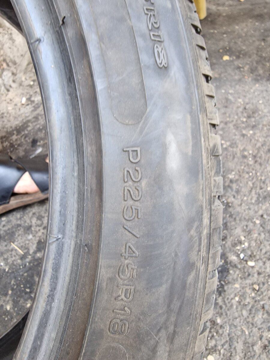 Michelin şin 225/45 R18 — Ehtiyat hissələri və aksesuarlar, Bakı (3)