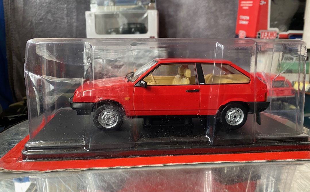 Коллекционная модель VAZ-2108 Samara Red 1988 — Kolleksiyalar, Bakı (7)