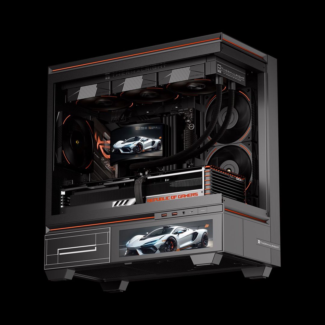 Cpu Cooler thermalrıght raınbow vısıon turbo 360 bk argb — Kompüterlər və noutbuklar, Bakı (2)