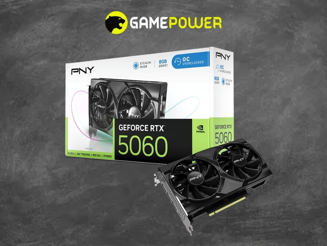 Video kart "PNY GeForce RTX 5060 8GB OC" — Kompüterlər və noutbuklar, Bakı