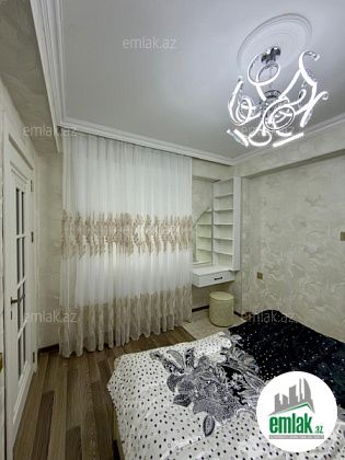 Satılır 3 otaqlı 85 m² yeni tikili Bakıxanov — Mənzil (9)