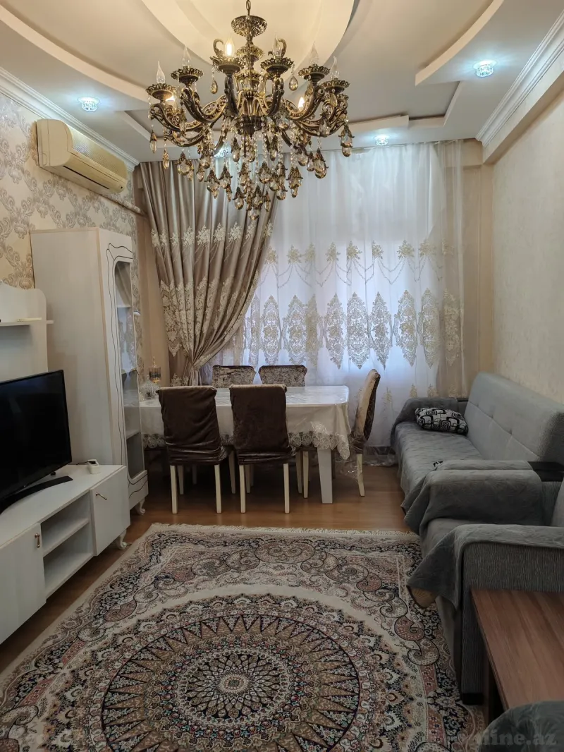 Satılır 2 otaqlı Mənzil Yeni tikili 70 m² Bakı, Abşeron r., Avtovağzal m., Masazır — Mənzil, Bakı (5)