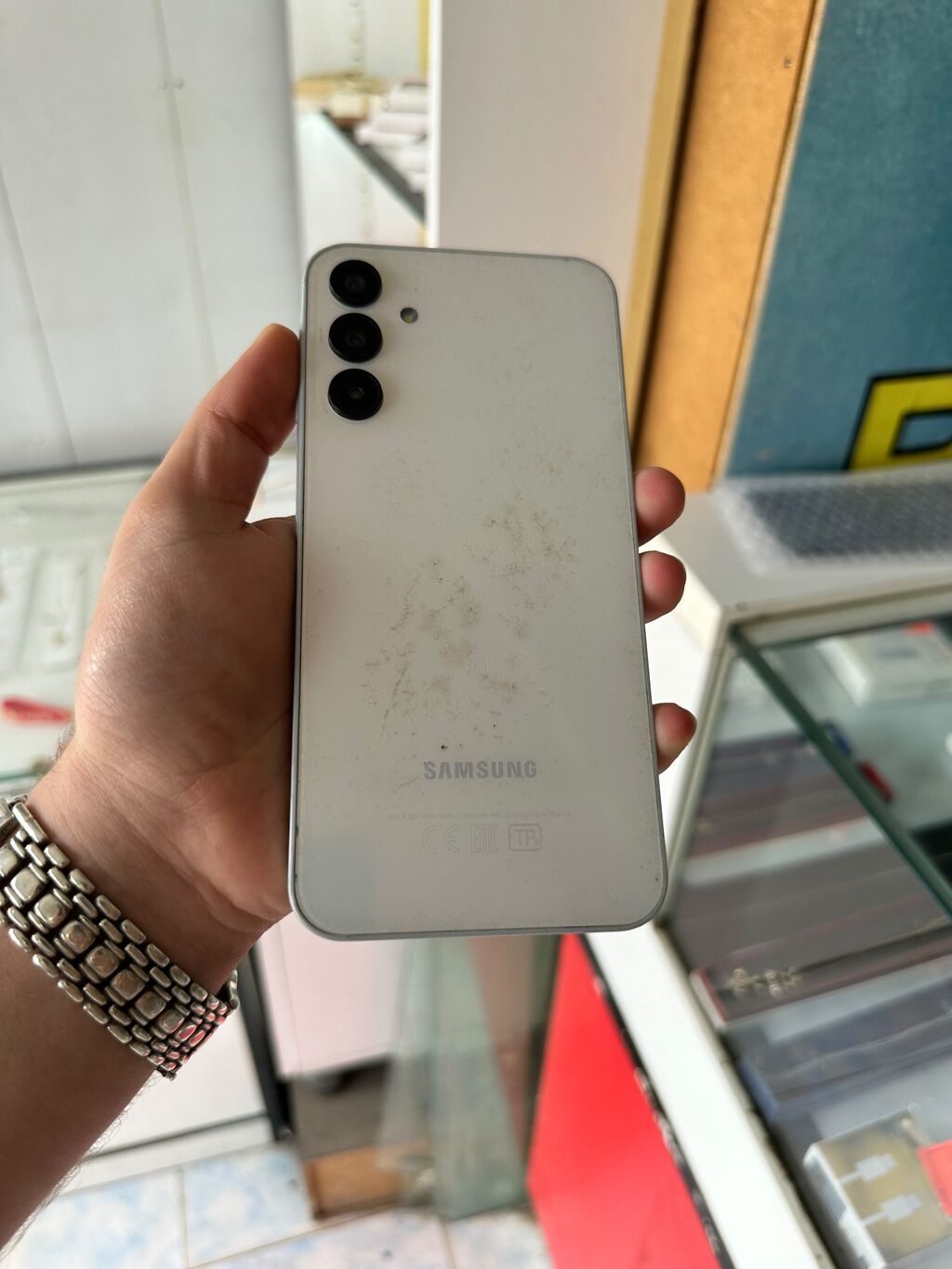 Samsung Galaxy A34 5G, 128 GB, rəng - Ağ, İki sim kartlı — Samsung, Xırdalan (3)