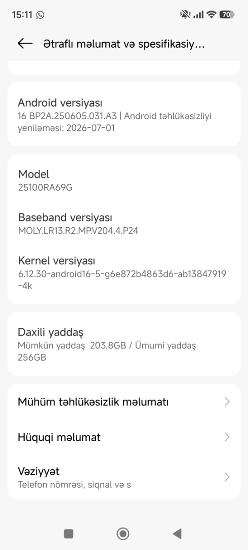 Redmi 256 GB, rəng - Qızılı — Xiaomi, Bakı (3)