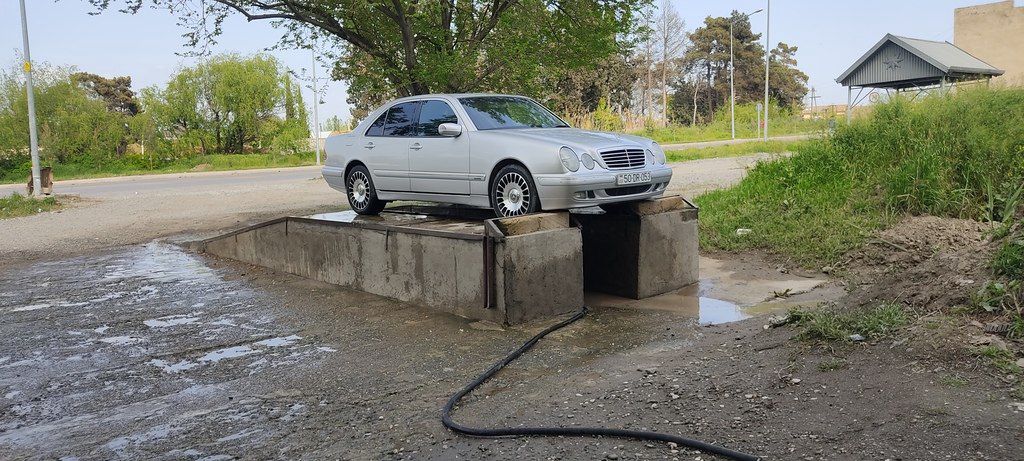 Mercedes E 320, 3.2 L, 2000 il, 303 000 km — Avtomobillər, Ağcabədi (7)