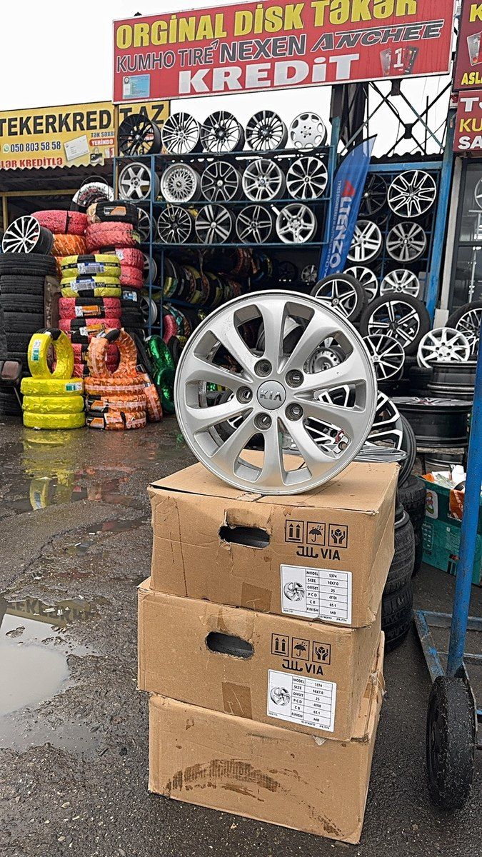 Kia, Hyundai diskləri R15 — Ehtiyat hissələri və aksesuarlar, Bakı (4)