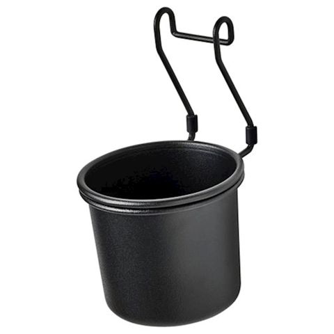Konteyner Ikea Hultarp 14x16x12 sm, polad, polipropilen, qara — Bakı
