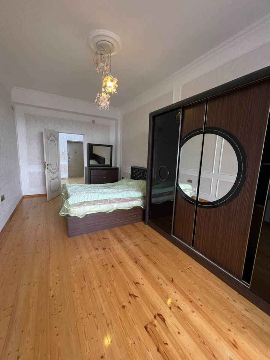 İcarəyə verilir 3 otaqlı yeni tikili 130 m² — Mənzil, Bakı (12)